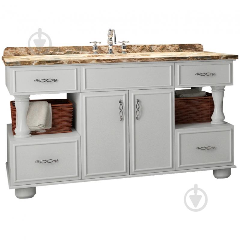 Тумба на ніжках Ваші Меблі Лагуна 150 біла - фото 1