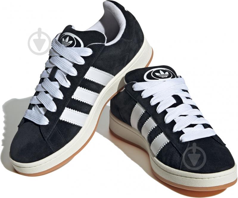 Кроссовки мужские демисезонные Adidas CAMPUS 00S HQ8708 р.41 1/3 черные - фото 3