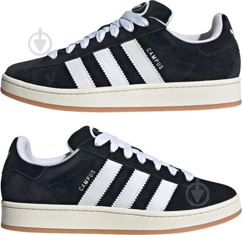 Кроссовки мужские демисезонные Adidas CAMPUS 00S HQ8708 р.41 1/3 черные - фото 5