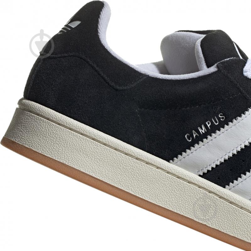 Кроссовки мужские демисезонные Adidas CAMPUS 00S HQ8708 р.41 1/3 черные - фото 7