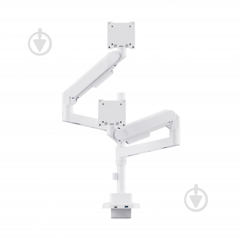 Кріплення OfficePro настільне для двох моніторів MAH752W поворотно-похилі 24"-57" - фото 2 Кріплення OfficePro настільне для двох моніторів MAH752W поворотно-похилі 24"-57" - фото 2