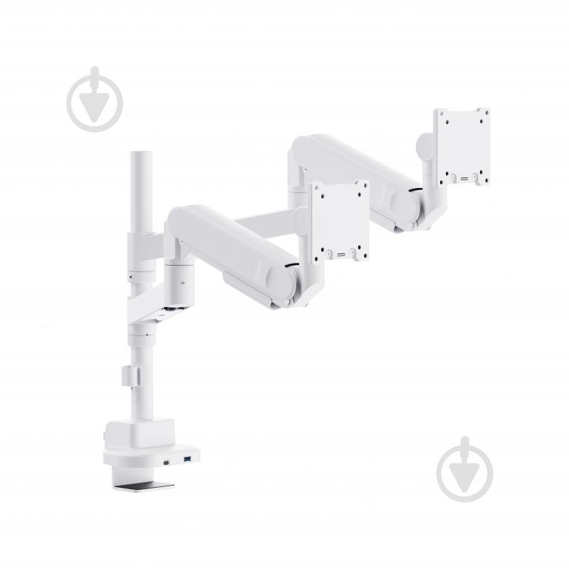 Кріплення OfficePro настільне для двох моніторів MAH752W поворотно-похилі 24"-57" - фото 3 Кріплення OfficePro настільне для двох моніторів MAH752W поворотно-похилі 24"-57" - фото 3