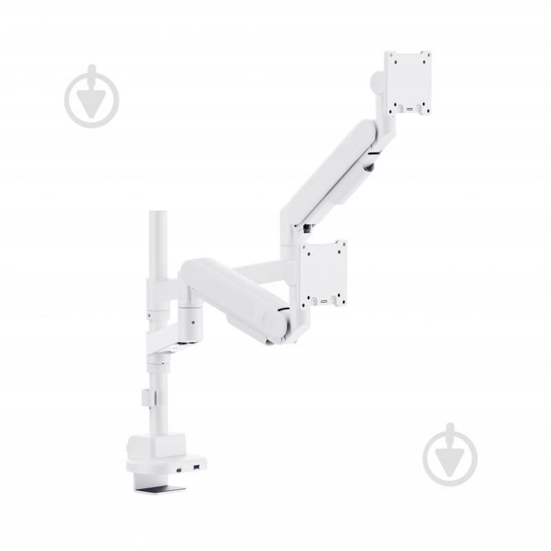 Кріплення OfficePro настільне для двох моніторів MAH752W поворотно-похилі 24"-57" - фото 4 Кріплення OfficePro настільне для двох моніторів MAH752W поворотно-похилі 24"-57" - фото 4