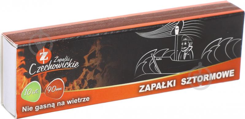 Спички влагостойкие штормовые, туристические 90 мм 10 шт. - фото 1