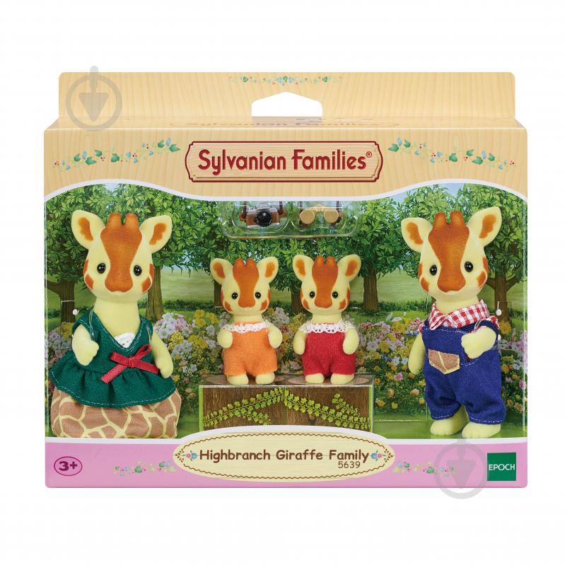 Игровой набор Sylvanian Families Семья Жирафов 5639 - фото 1