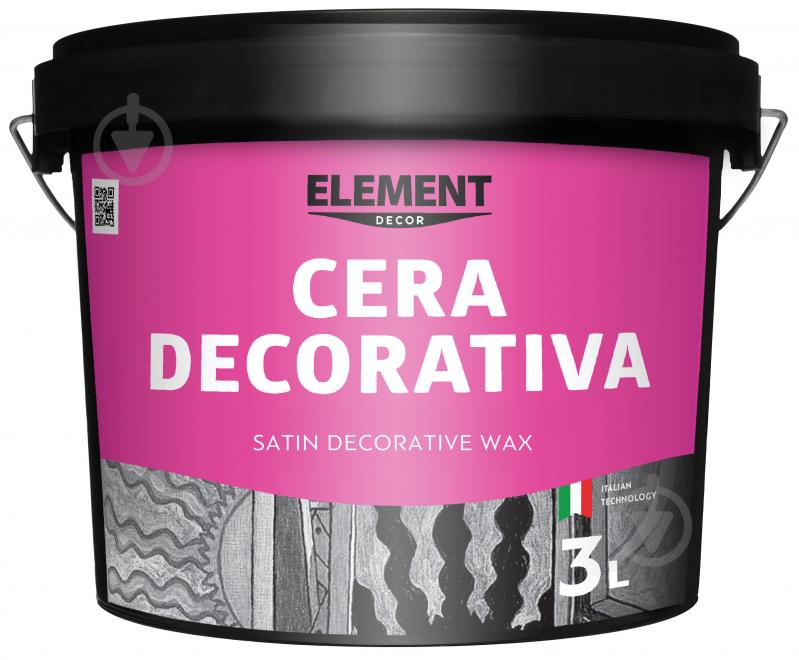 Декоративний віск моделювальна Element Decor Cera Decorativa 3 л прозорий - фото 1