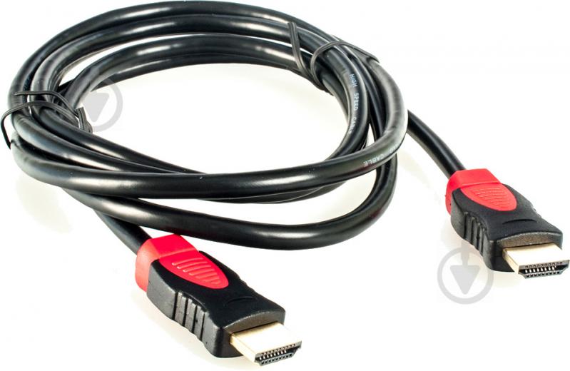 Кабель Patron HDMI-HDMI v1.4 19 PIN Golden Plated 1,8 м черный (CAB-PN-HDMI-GP-18) - фото 2