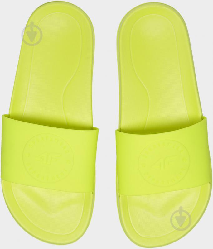 Шлепанцы 4F FLIPFLOP F069 4FSS23FFLIF069-72S р.39 желтый - фото 3