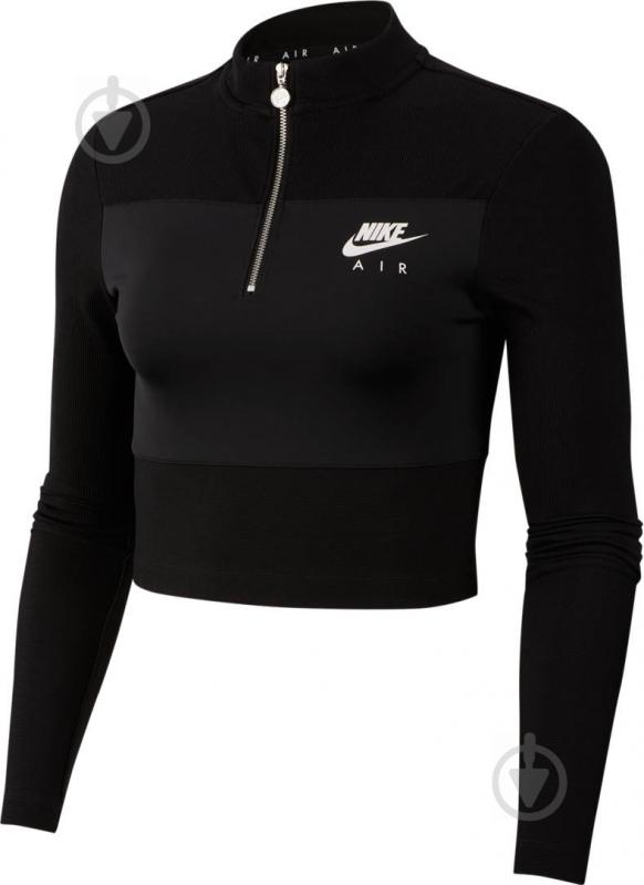 Футболка Nike W NSW AIR TOP LS RIB CJ3108-010 р.XS чорний - фото 1