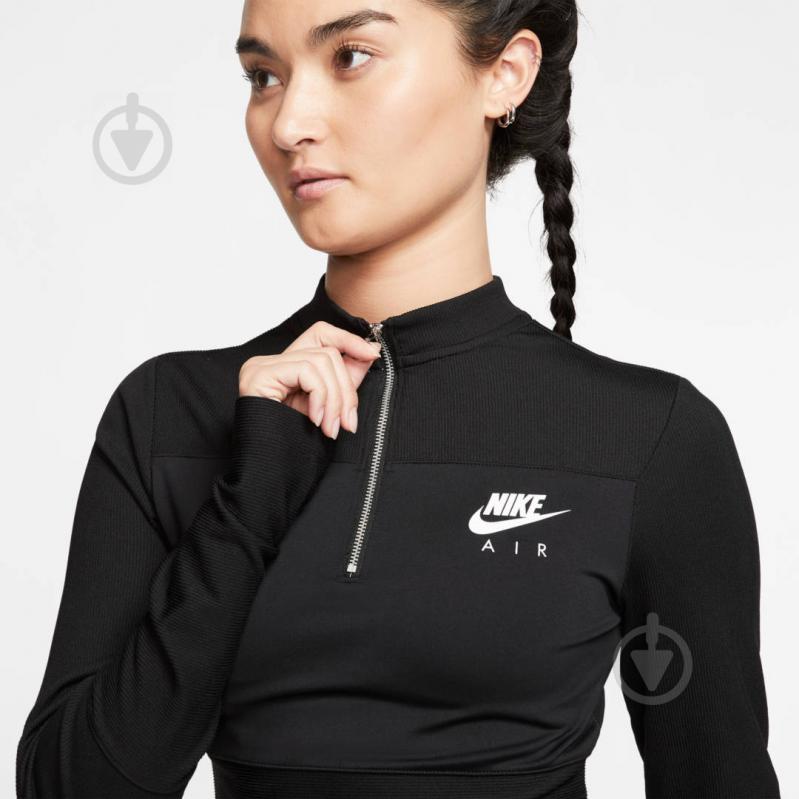 Футболка Nike W NSW AIR TOP LS RIB CJ3108-010 р.XS черный - фото 5