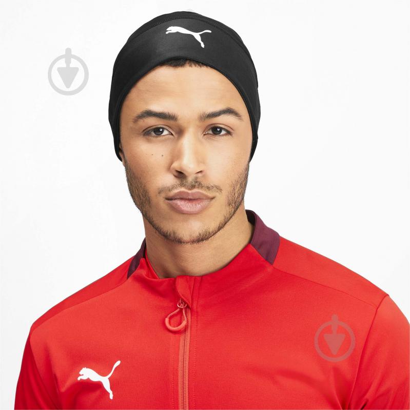 Шапка Puma Liga Beanie 2235503 р.one size чорний - фото 3