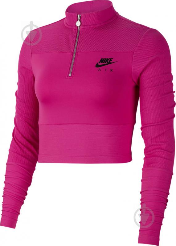 Футболка Nike W NSW AIR TOP LS RIB CJ3108-601 р.L розовый - фото 1