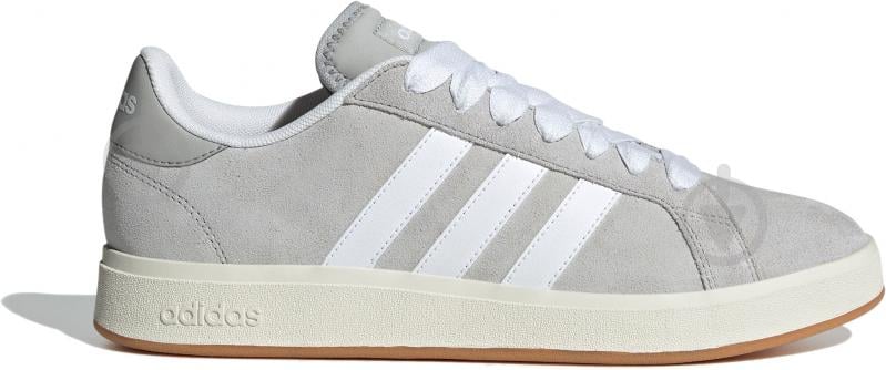 Кроссовки мужские демисезонные Adidas GRAND COURT BASE 00s IH6185 р.41 1/3 серые - фото 1