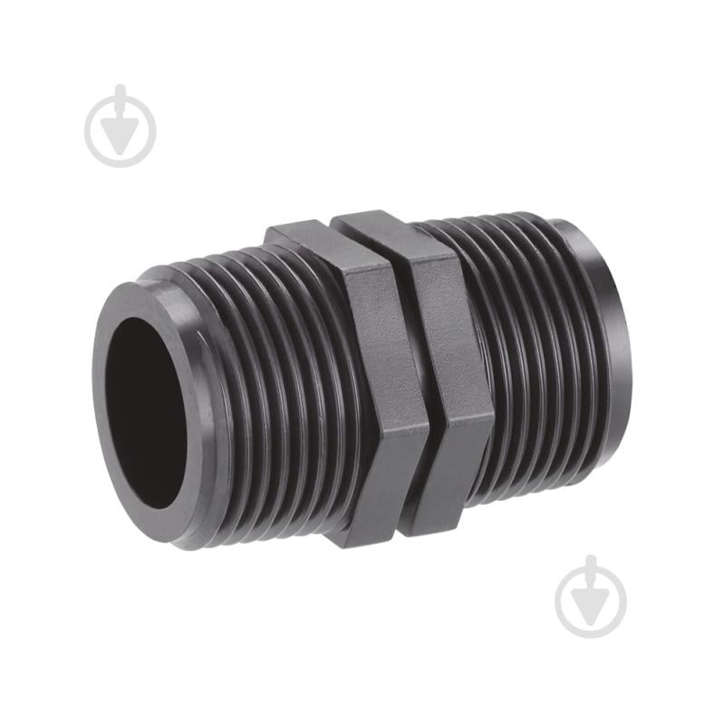 Ниппель Claber 3/4"Н x 3/4"Н - фото 1