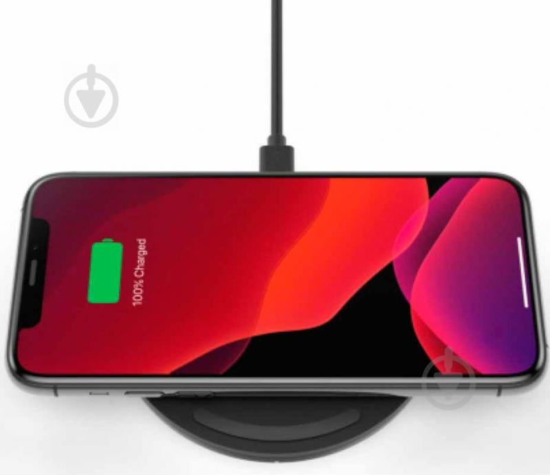 Беспроводное зарядное устройство Belkin Pad Wireless Charging Qi, 10W, no PSU - фото 5