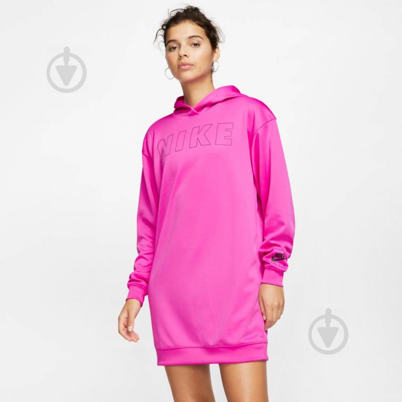 Сукня Nike W NSW AIR HOODIE DRESS PK CJ3112-601 р.M рожевий - фото 3