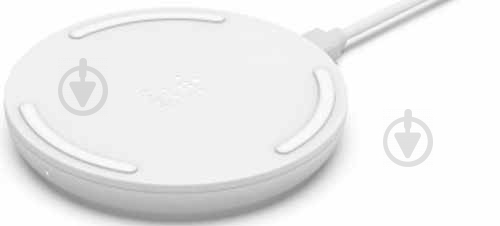 Беспроводное зарядное устройство Belkin Pad Wireless Charging Qi, 10W, no PSU, white - фото 1