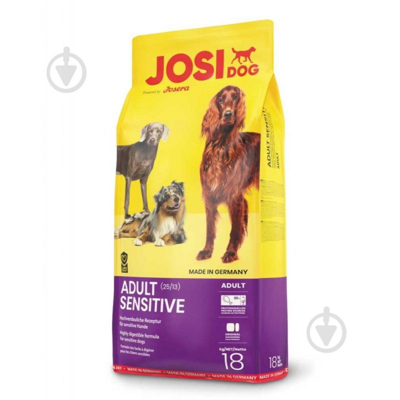 Корм сухий для усіх порід JOSIDOG Adult Sensitive 15 кг - фото 1