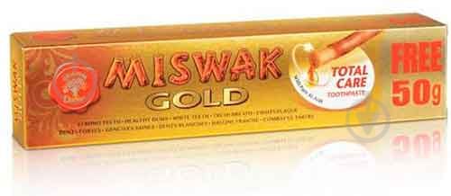 Зубна паста Dabur Miswak Gold 120 г - фото 1