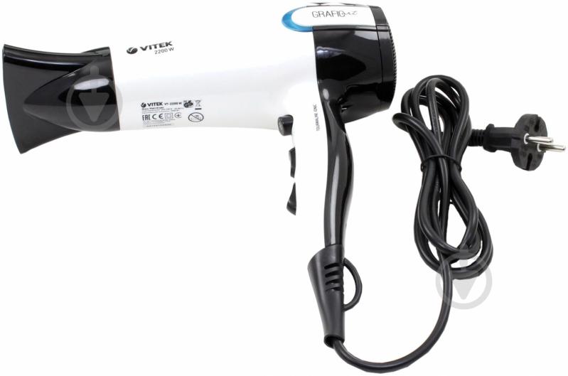 Фен Vitek VT-2299 - фото 2 Фен Vitek VT-2299 - фото 2