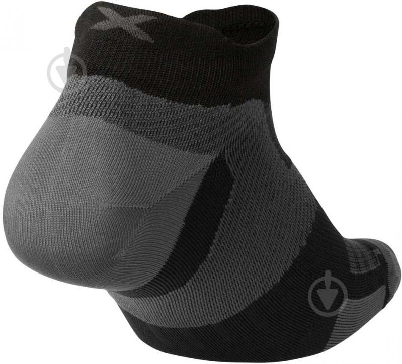 Шкарпетки 2XU Vectr Ultralight No Show Socks р.S UA7027e_BLK/TTM р.35-37,5 чорний - фото 2