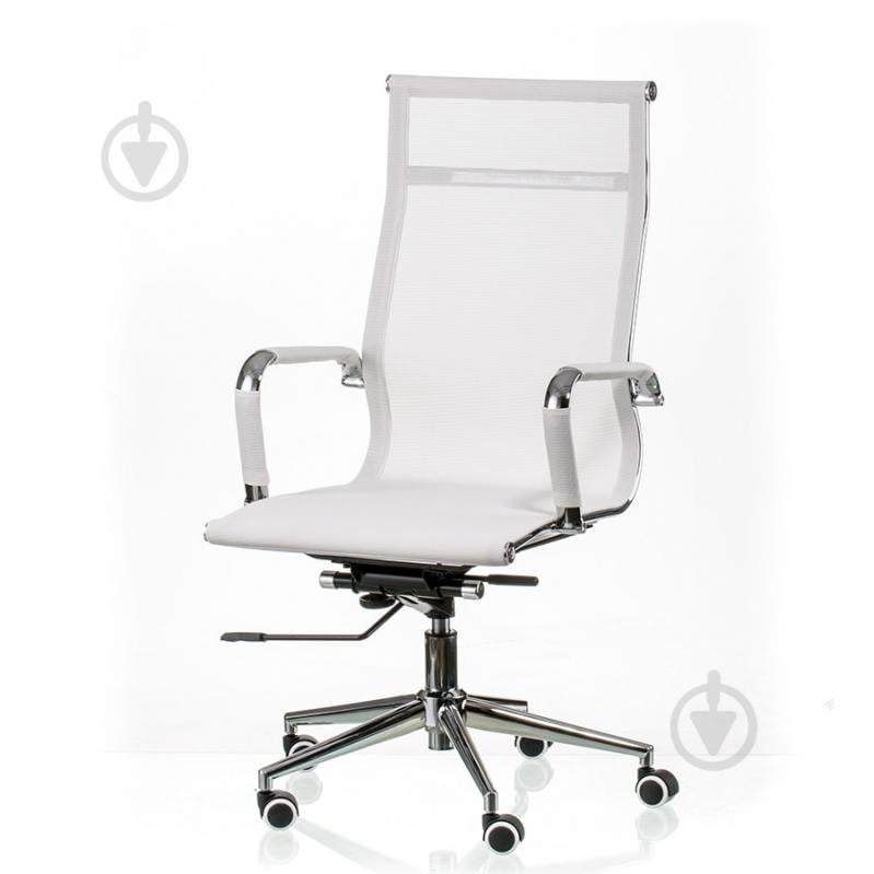 Крісло Special4You Solano mesh E5265 білий - фото 3