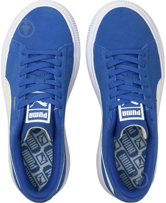 Кросівки жіночі зимові Puma Suede Mayu 38068609 р.39 сині - фото 5