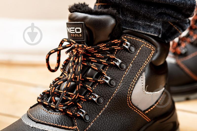 Ботинки рабочие NEO tools S3P SRC с металлическим подноском р.40 82-141 черный - фото 7 Ботинки рабочие NEO tools S3P SRC с металлическим подноском р.40 82-141 черный - фото 7