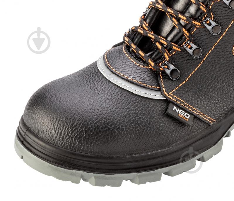 Ботинки рабочие NEO tools S3P SRC с металлическим подноском р.42 82-143 черный - фото 10