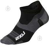 Носки 2XU Vectr Ultralight No Show Socks р.M UA7027e_BLK/TTM р.38-40 черный - фото 1