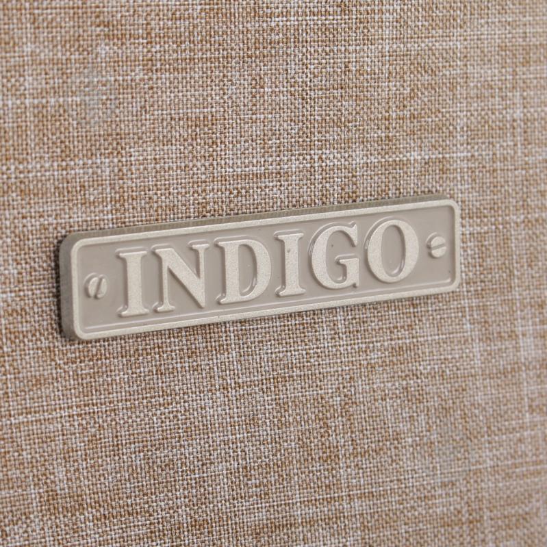 Чемодан Indigo DF19010 23 л коричневый 46х33х15 см - фото 5