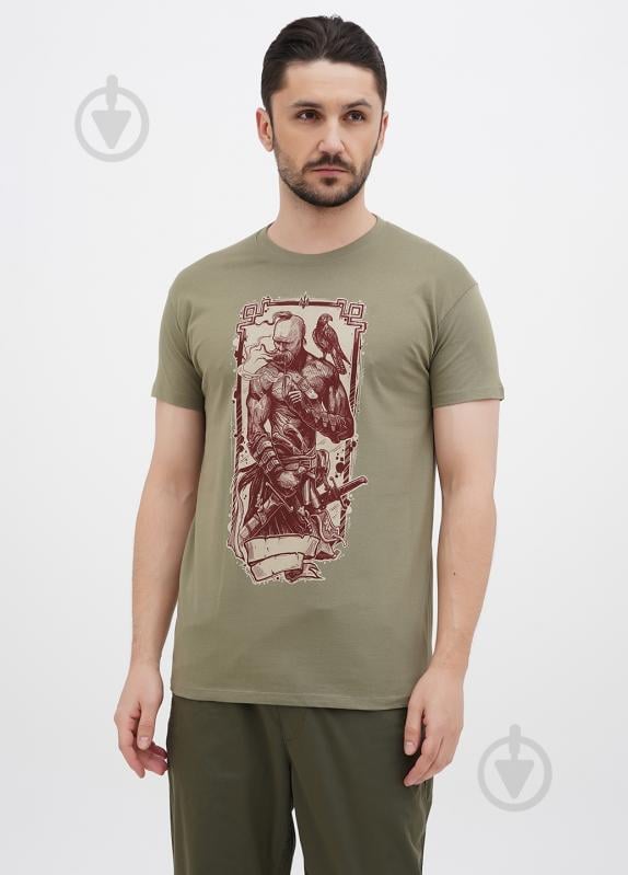 Футболка мужская Sol's Imperial Cossack with hawk 11500330/396L р.L хаки - фото 1 Футболка мужская Sol's Imperial Cossack with hawk 11500330/396L р.L хаки - фото 1