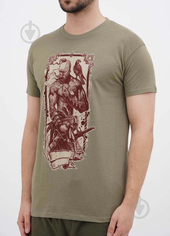 Футболка мужская Sol's Imperial Cossack with hawk 11500330/396L р.L хаки - фото 2 Футболка мужская Sol's Imperial Cossack with hawk 11500330/396L р.L хаки - фото 2