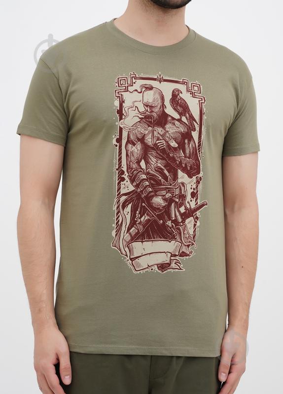 Футболка мужская Sol's Imperial Cossack with hawk 11500330/396L р.L хаки - фото 3 Футболка мужская Sol's Imperial Cossack with hawk 11500330/396L р.L хаки - фото 3