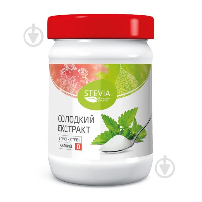 Замінник цукру Stevia Солодкий екстракт з листя стевії 150 г - фото 1