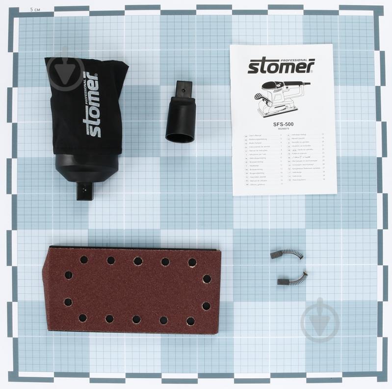 Вибрационная шлифмашина Stomer SFS-500 - фото 3 Вибрационная шлифмашина Stomer SFS-500 - фото 3