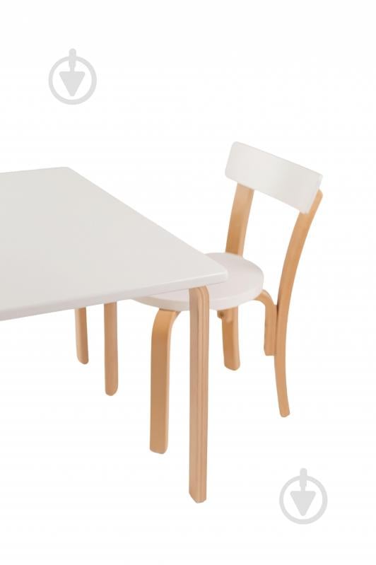 Стульчик для детей Bambi бук/белый - фото 4