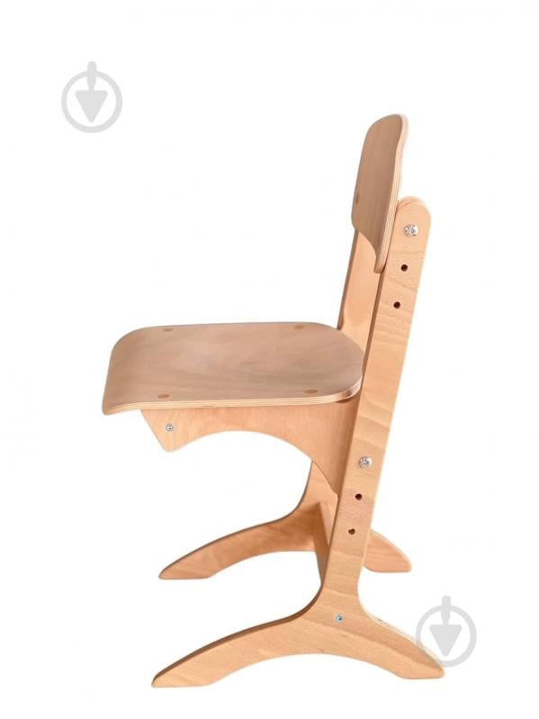Стільчик для дітей Тошка регульований бук світлий - фото 2