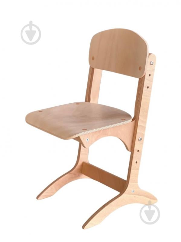 Стільчик для дітей Тошка регульований бук світлий - фото 1