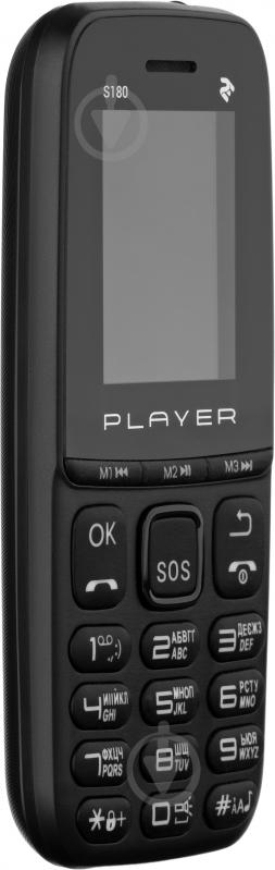 Мобільний телефон 2E S180 2021 Dual SIM black - фото 4