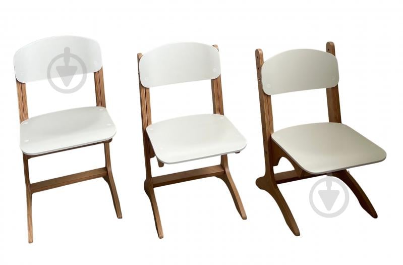 Стільчик для дітей Тошка регульований білий - фото 9 Стільчик для дітей Тошка регульований білий - фото 9