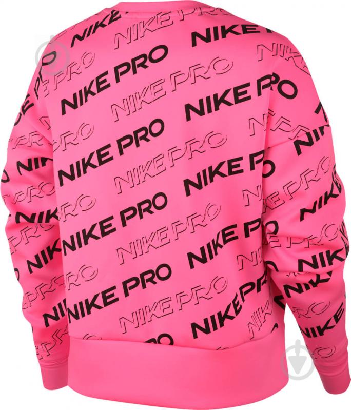 Свитшот Nike W NP CLN FLEECE CREW PRT CJ3588-679 р. S розовый - фото 2