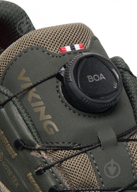 Кроссовки женские Viking Anaconda Hike Low GTX BOA W 3-53875-24 р.38 темно-зеленые - фото 6 Кроссовки женские Viking Anaconda Hike Low GTX BOA W 3-53875-24 р.38 темно-зеленые - фото 6