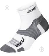 Шкарпетки 2XU Vectr Ultralight 1/4 Crew Socks р.M UA7028e_WHT/GRY р.38-40 білий - фото 1