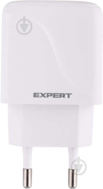 Мережевий зарядний пристрій Expert L141 20WPD USB-C White - фото 3 Мережевий зарядний пристрій Expert L141 20WPD USB-C White - фото 3