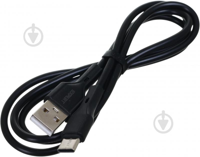 Кабель Expert USB-A to USB-C 2.4А 1 м black - фото 2