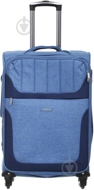 Валіза Indigo синій TD18154, 60x42x26 см - фото 1