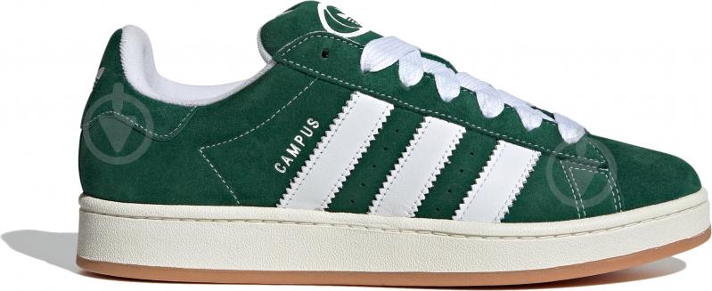 Кроссовки мужские демисезонные Adidas CAMPUS 00S H03472 р.42 2/3 зеленые - фото 1