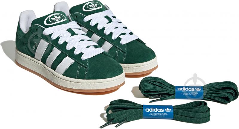 Кроссовки мужские демисезонные Adidas CAMPUS 00S H03472 р.42 2/3 зеленые - фото 10