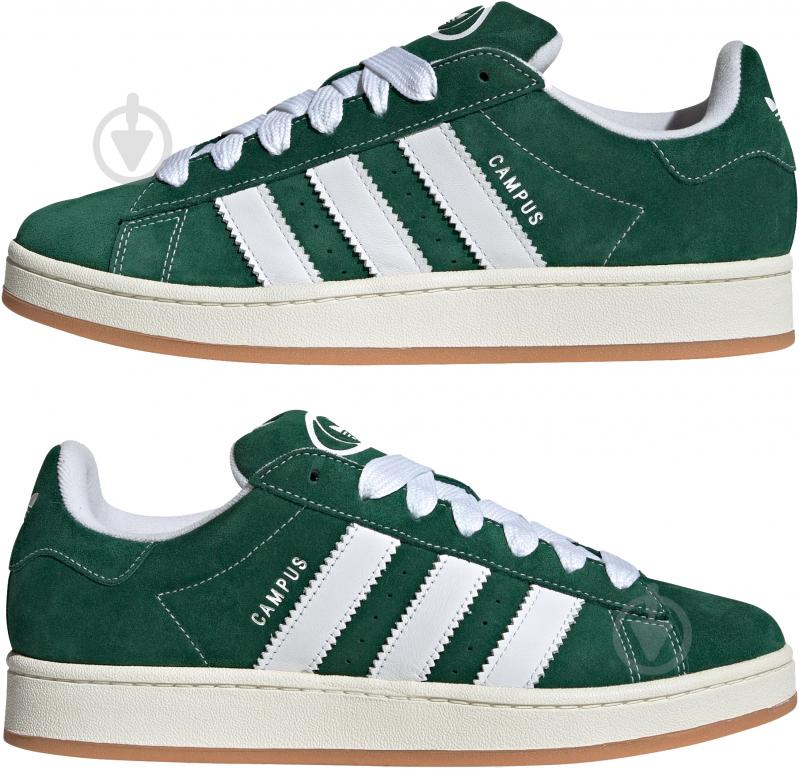 Кроссовки мужские демисезонные Adidas CAMPUS 00S H03472 р.42 2/3 зеленые - фото 5